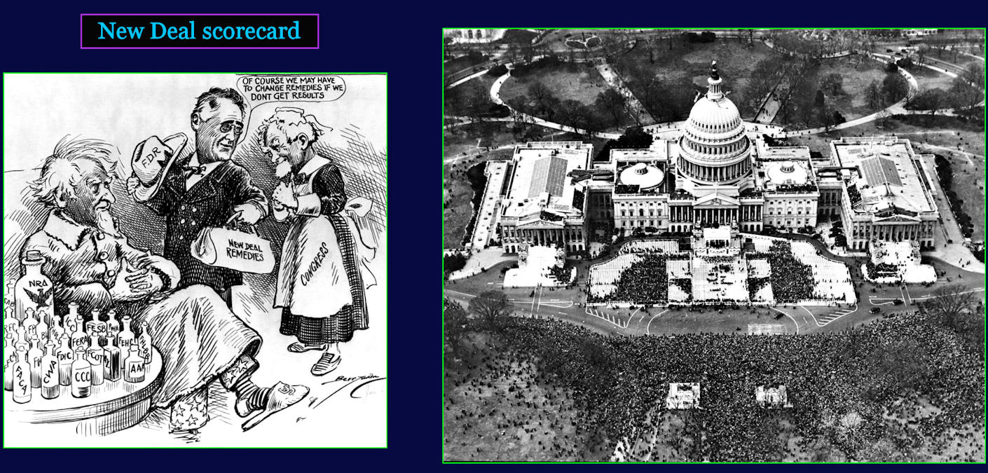 New-Deal spending, 1930s